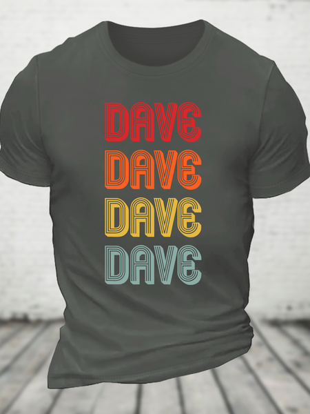 

Dave Cotton T-Shirt, Deep gray, T-shirts