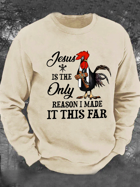     Men's Casual Sweatshirt, Khaki, Hoodies&Sweatshirts