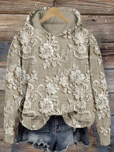 

Hoodie Vintage 3D Printing Hoodie, As picture, Hoodies&Sweatshirts