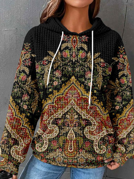 

Casual Hoodie Ethnic Sweatshirt Zipper, Black, Hoodies & Sweatshirts