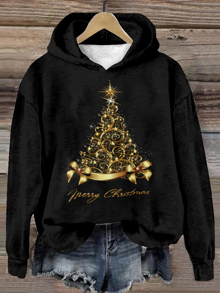 

Casual Hoodie Christmas Sweatshirt Zipper, Black, Hoodies & Sweatshirts