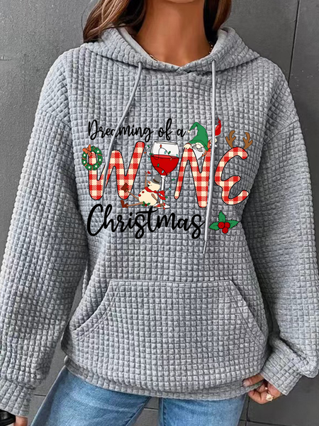

Dreaming Of A Wine Christmas Sweatshirt, Gray, Hoodies&Sweatshirts