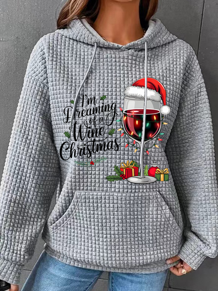 

Wine Christmas Sweatshirt, Gray, Hoodies&Sweatshirts