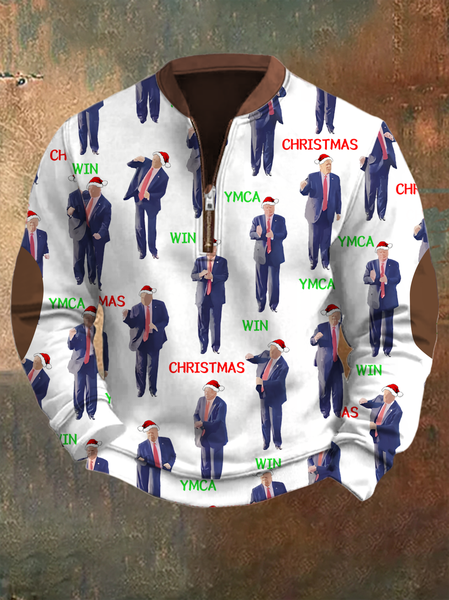 

Make America Great Again Christmas Dance Christmas Casual Sweatshirt, White, Hoodies&Sweatshirts