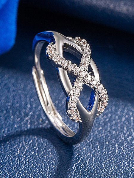 

Elegant Prom Plain Ring, Silver, Rings
