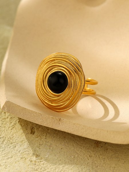 

Light Luxury High-end Opening Ring, Golden, Rings