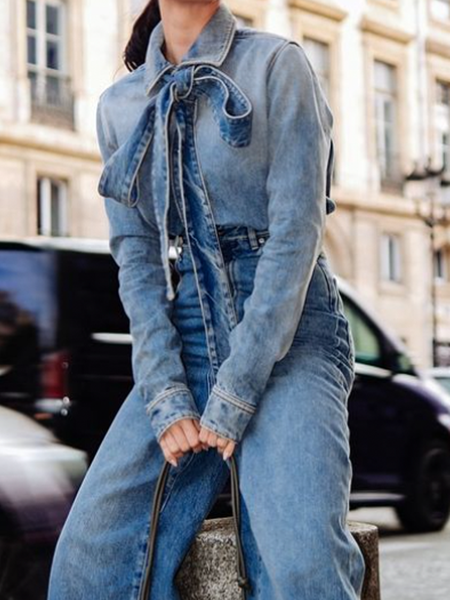 

Plain Urban Denim Shirt, Denim blue, Blouses and Shirts