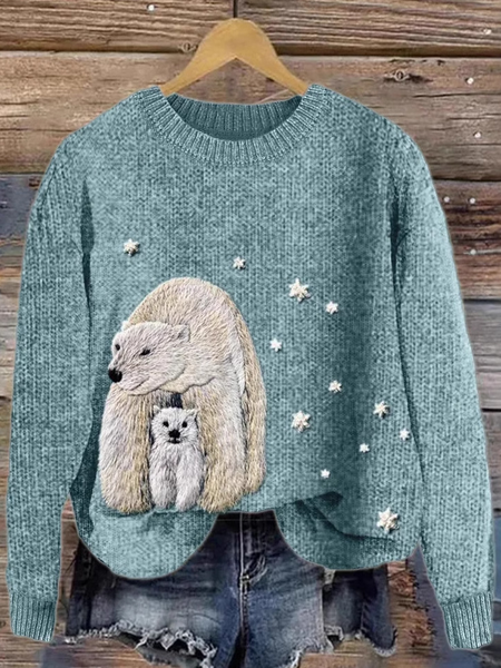 

Casual Crew Neck Animal Sweatshirt, Color3, Hoodies & Sweatshirts