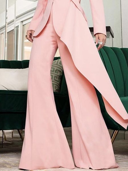 Urban Plain Fashion Pants, As picture, Pants