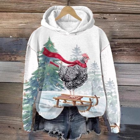 

Casual Hoodie Animal Sweatshirt, Green, Hoodies & Sweatshirts