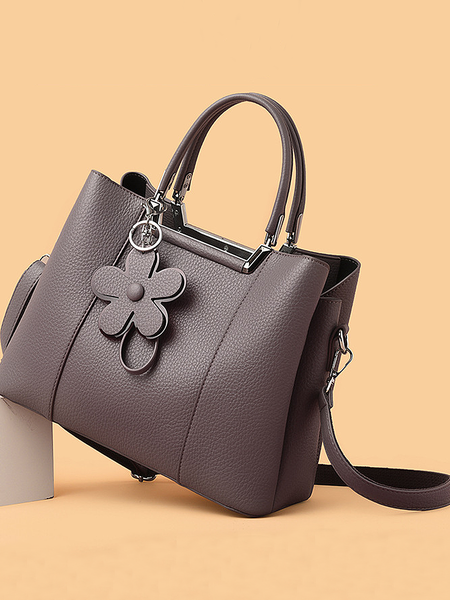 

PU Elegant Clutch Bag, Gray purple, Bags