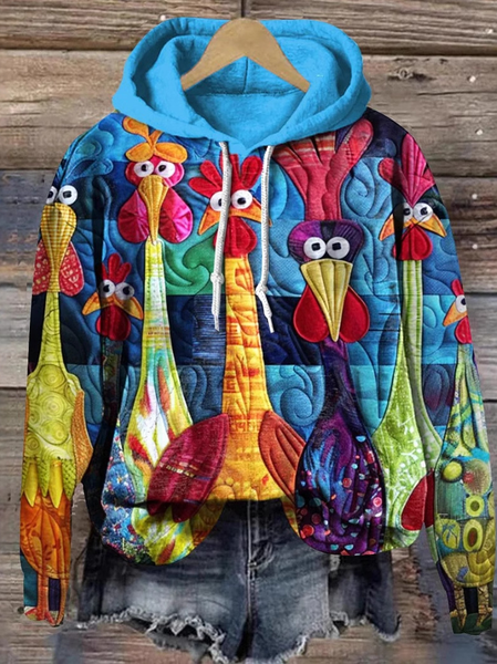 

Casual Hoodie Turkey Sweatshirt, Blue, Hoodies & Sweatshirts