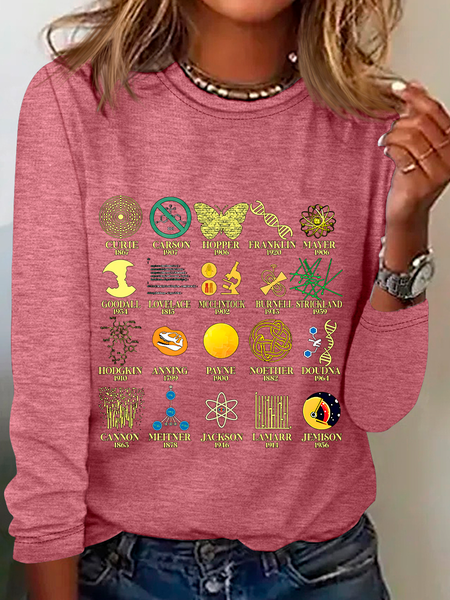 

Vintage Science Casual Long Sleeve Shirt, Watermelon, Long sleeves