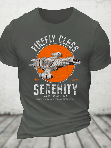 Retro Smugglers Cotton T-Shirt, Deep gray, T-shirts