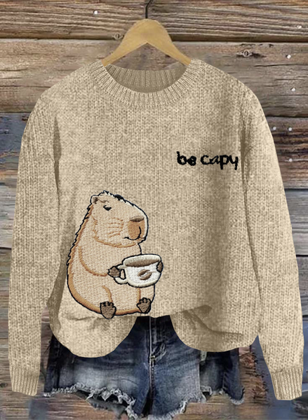 

Casual Hoodie Text Letters Hoodie, Khaki, Sweaters