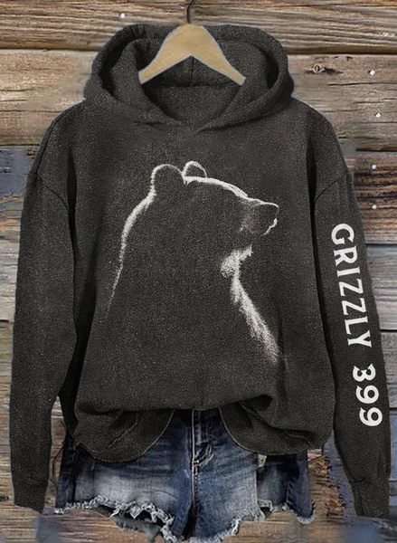 

Casual Hoodie Text Letters Hoodie, Black, Hoodies & Sweatshirts