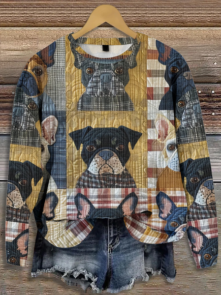 

Casual Crew Neck Animal Sweatshirt, Multicolor, Hoodies & Sweatshirts