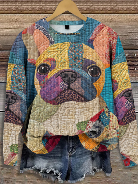 

Casual Crew Neck Animal Sweatshirt, Multicolor, Hoodies & Sweatshirts