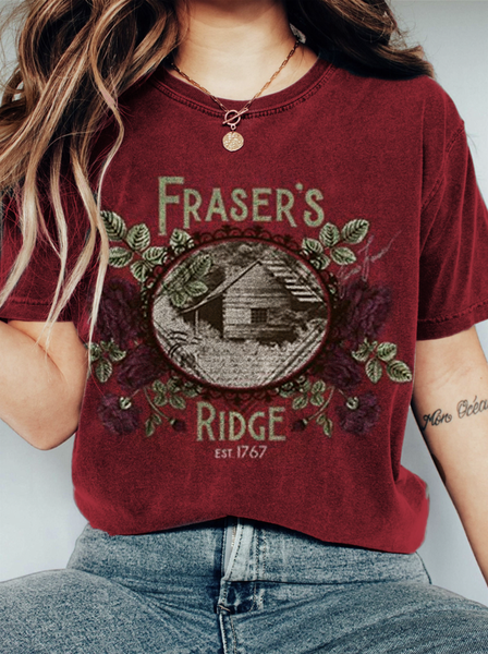 

Historical Tv Show Inspired Vintage Washed T Shirt, Red, T-shirts