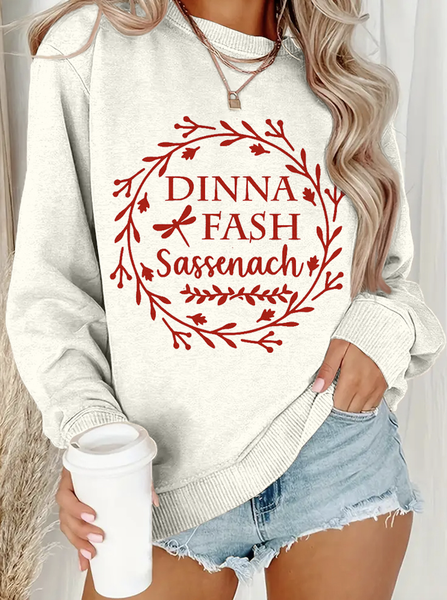 

Casual Hoodie Text Letters Hoodie, Apricot, Hoodies & Sweatshirts