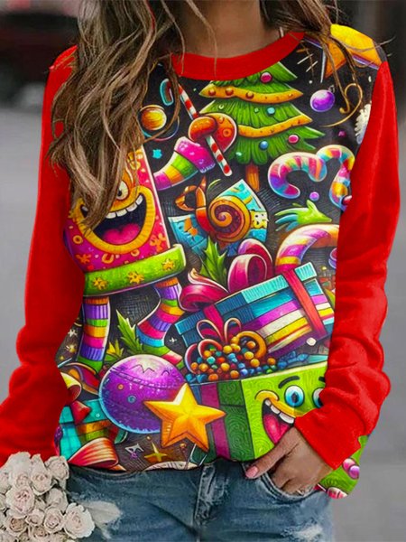 Casual Hoodie Text Letters Hoodie, Red, Hoodies & Sweatshirts