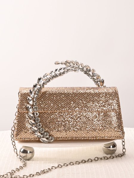 

Elegant Clutch Bag, Champagne, Clutches