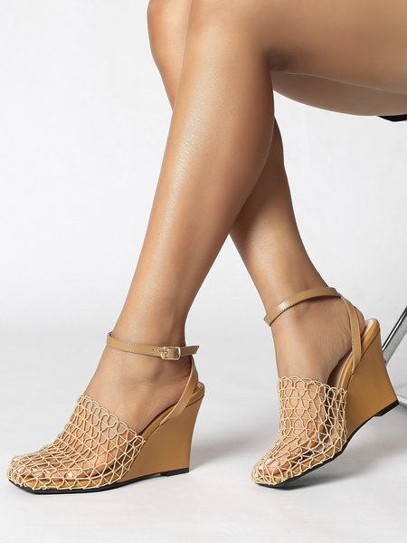 

Wedge Heel All Season Flat, Coffee, Wedges