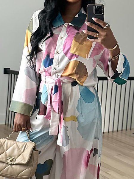 Urban Abstract Shirt, As picture, Blouses and Shirts
