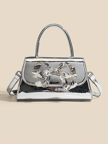 

Elegant Clutch Bag, Silver, Bags