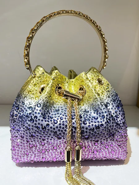 

Elegant Clutch Bag, Purple, Bags