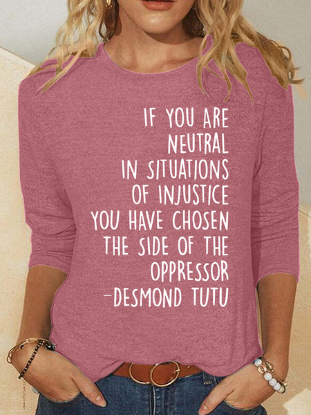

Human Rights , Feminist , Justice , Equal Rights Casual Long Sleeve Shirt, Watermelon, Long sleeves