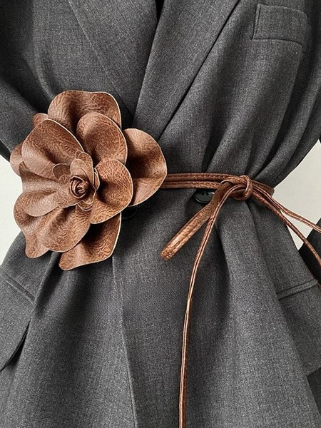 

Floral Urban Belt, Coffee, Belts