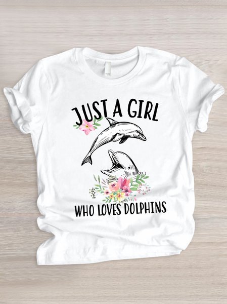 

Casual Cotton Crew Neck T-Shirt, White, T-shirts