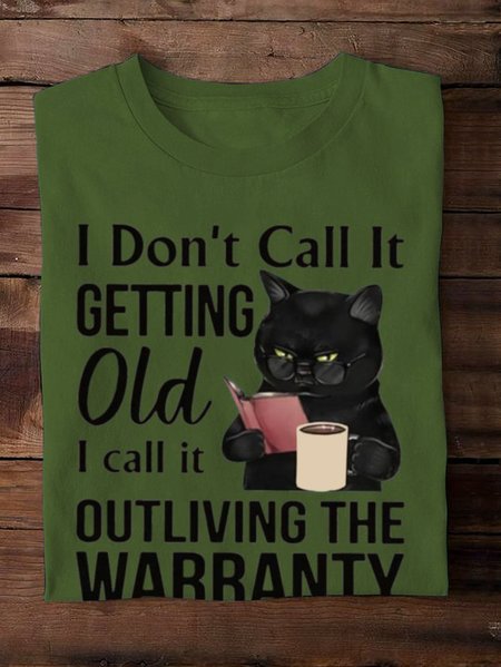 

I don't call it getting old I call it outliving the Warranty Reading Bookish Sweatshirt, Deep green, Hoodies&Sweatshirts