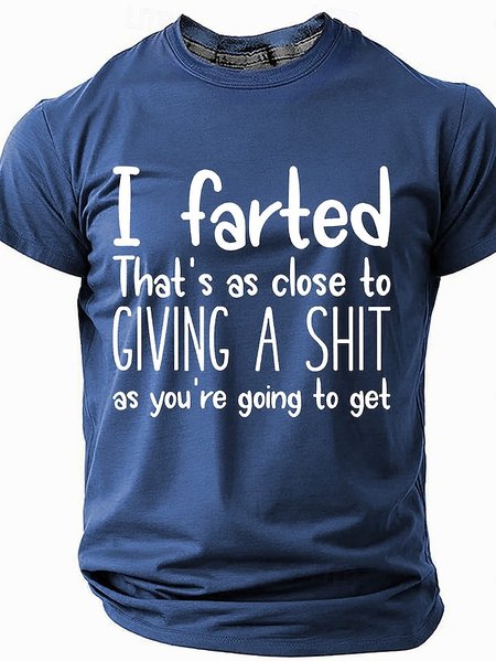 

Men's Funny Slang Short Sleeve T shirt, Navyblue, T-shirts