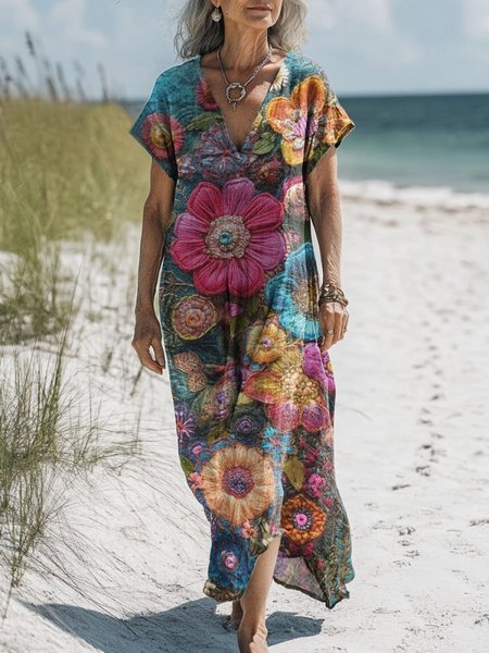

Casual Regular Fit Dress With No, Blue, Dresses