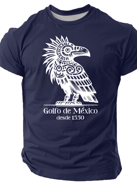 

Gulf Of Mexico Cotton T-Shirt, Navyblue, T-shirts