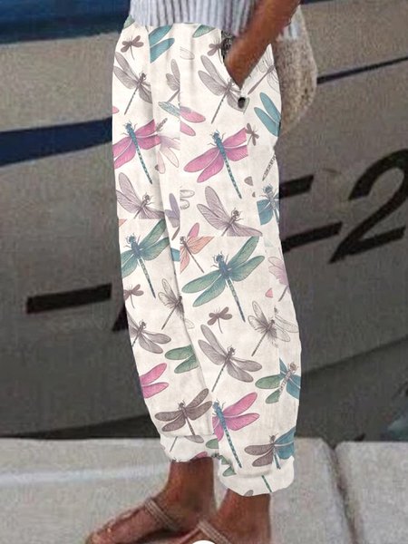 

Casual Animal Long Pant, Apricot, Pants