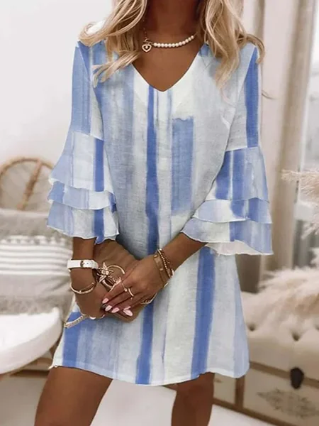 

Floral Boho Dress With No, As picture, Maxi Dresses