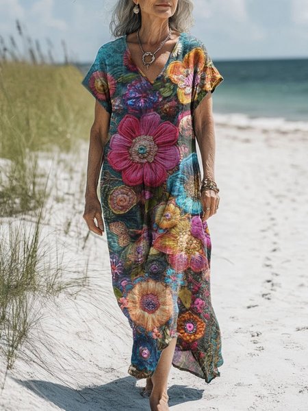 

Casual Regular Fit Dress With No, Blue, Dresses