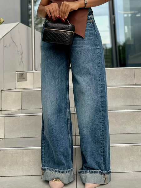 

Urban Zipper Denim Jeans, Blue, Jeans
