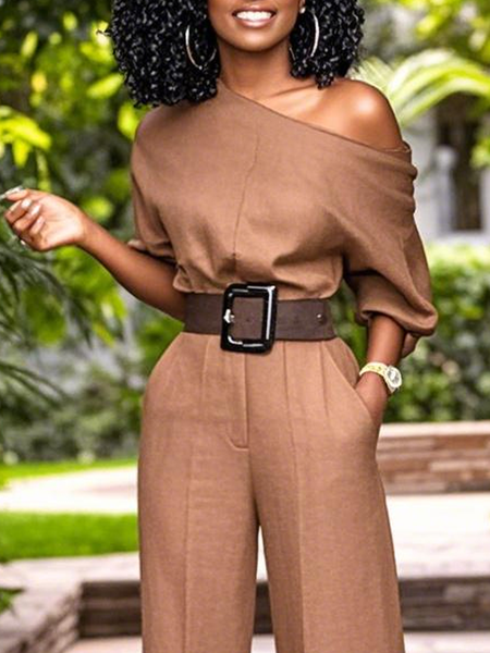 

Cotton And Linen Urban Plain Asymmetric Blouse, Brown, Blouses and Shirts