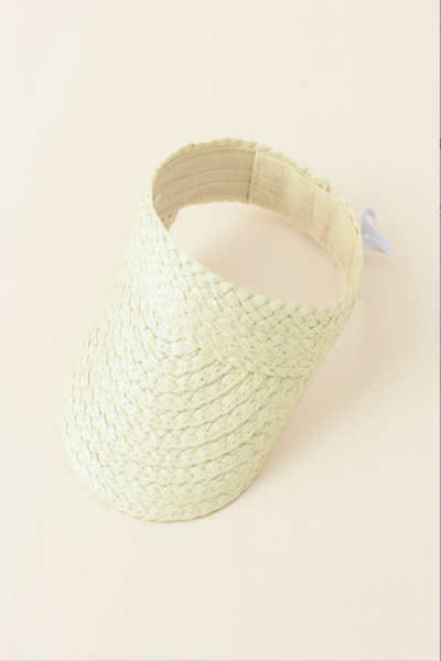 

2025 hot summer new style hollow top sports style straw woven solid color parent-child summer play sun protection sun hat, White, Women Hats