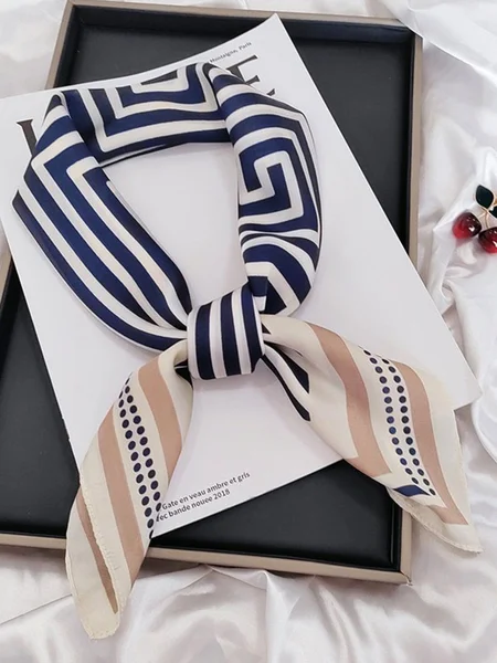 

Urban Geometric Silk Scarf, Color3, Scarves