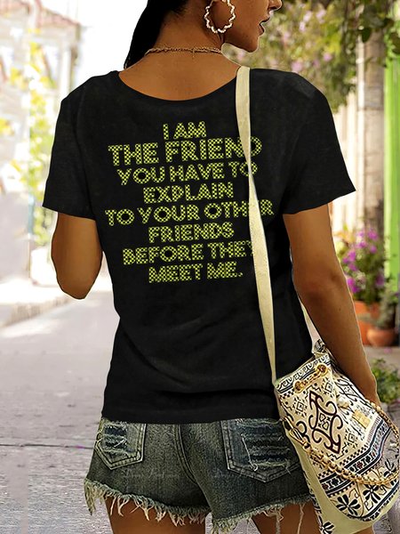 

Vintage Animal Crew Neck Short Sleeve T-shirt, Black, T-shirts