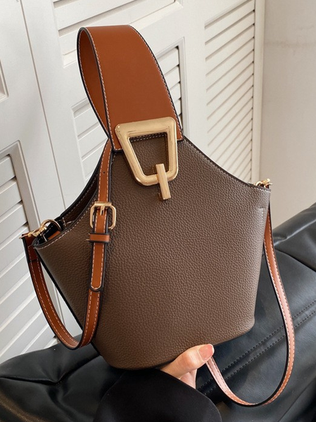 

Urban Color Block Classic Backpack, Coffee, Bags