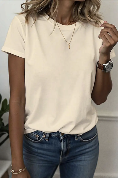 

Vintage Animal Crew Neck Short Sleeve T-shirt, Khaki, T-shirts