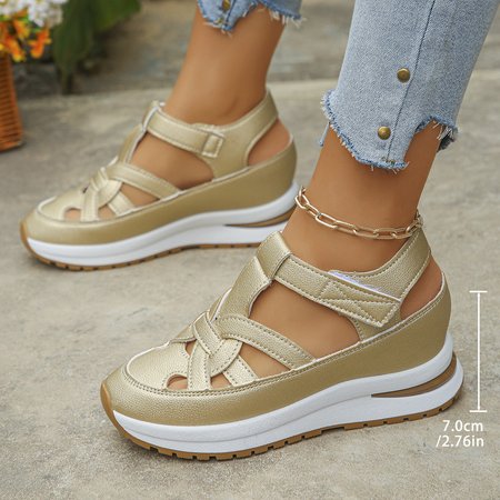 

Plain All Season Synthetic Leather Casual Oxford Shoes, Golden, Shoes