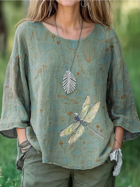 

Regular Fit Casual Shirt, Green, Blouses & Shirts