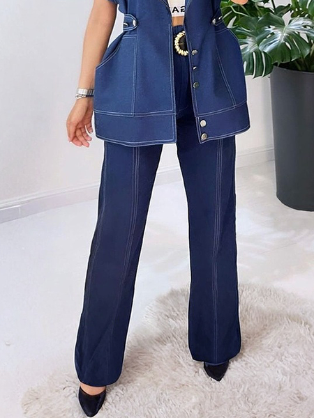 

Casual Denim Jeans, Denim blue, Jeans